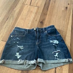 Ladies denim shorts